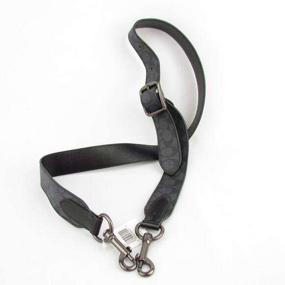 NWT Coach Signature Canvas Bag Strap - Picture 2 of 5